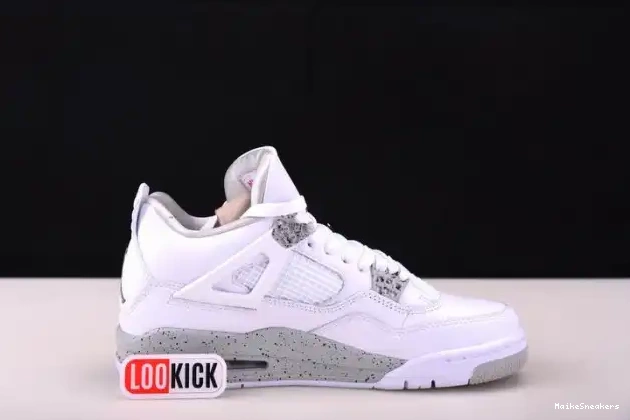MaikeSneakers Jordan Retro (2021) 4 CT8527-100 White Oreo 0412